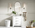 Elegant Lighting Knox Vanity Cabinet 30 Inch W x 22 Inch D x 34 Inch H white Model: VF10230WH