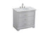 Elegant Lighting Knox Vanity Cabinet 36 Inch W x 22 Inch D x 34 Inch H grey Model: VF10236GR
