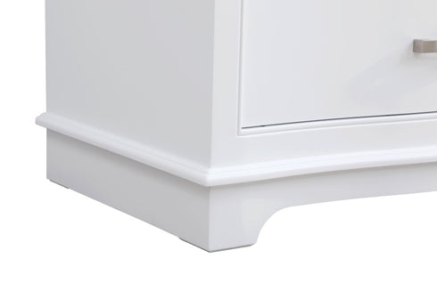 Elegant Lighting Knox Vanity Cabinet 36 Inch W x 22 Inch D x 34 Inch H white Model: VF10236WH