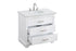 Elegant Lighting Knox Vanity Cabinet 36 Inch W x 22 Inch D x 34 Inch H white Model: VF10236WH