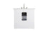 Elegant Lighting Knox Vanity Cabinet 36 Inch W x 22 Inch D x 34 Inch H white Model: VF10236WH