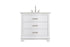 Elegant Lighting Knox Vanity Cabinet 36 Inch W x 22 Inch D x 34 Inch H white Model: VF10236WH