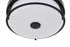 Elegant Lighting Kolson 1 Light Flush Mount D12 Inch H4 Inch LED 18 Watt 3CCT in Black Model: LD304F12BK