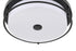 Elegant Lighting Kolson 1 Light Flush Mount D16 Inch H4 Inch LED 24 Watt 3CCT in Black Model: LD304F16BK