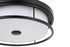 Elegant Lighting Kolson Flush Mount D16 Inch H4 Inch LED 24 Watt 3CCT in Black Model: LD305F16BK