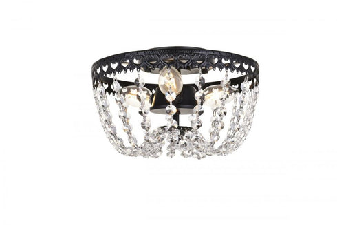 Elegant Lighting Kylie 3 Light Flush Mount Model: 1112F10C