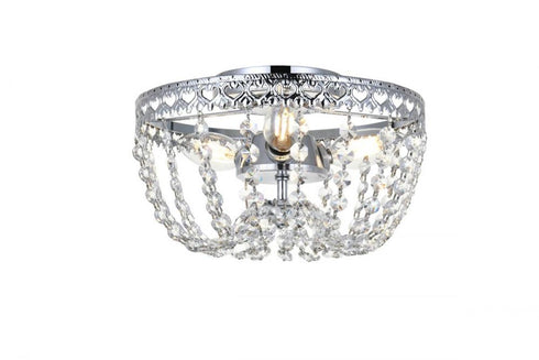 Elegant Lighting Kylie 3 Light Flush Mount Model: 1112F10C