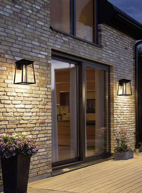 Elegant Lighting Lambert 1 Light Wall sconce W11 Inch E11.5 Inch H18 Inch L1 in Black (1Box) Model: OD346W18BK