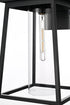 Elegant Lighting Lambert 1 Light Wall sconce W11 Inch E11.5 Inch H18 Inch L1 in Black (1Box) Model: OD346W18BK