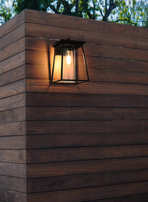 Elegant Lighting Lambert 1 Light Wall sconce W8.5 Inch E9.5 Inch H14 Inch L1 in Black Model: OD346W14BK