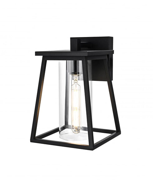 Elegant Lighting Lambert 7 inch Outdoor Pendant in Black Model: OD346W11BK