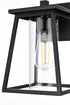 Elegant Lighting Lambert 7 inch Outdoor Pendant in Black Model: OD346W11BK