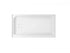 Elegant Lighting Laredo 48x32 Inch Single Threshold Shower Tray Center Drain in Glossy White Model: STY01-C4832