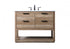 Elegant Lighting Larkin 42 Inch Single Bathroom Vanity in Natural Oak Model: VF19242NT