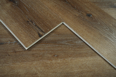 Elegant Lighting Legacy Luxury Vinyl Flooring 7 x 48 x 5.5mm 12 mil in Hickory Oak Model: LVFOAK05-7-5.5-V2