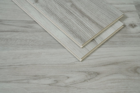 Elegant Lighting Legacy Luxury Vinyl Flooring 7 x 48 x 5.5mm 12 mil in Weathered Grey in Weathered Gray Finish Model: LVFGRY02-7-5.5-V2