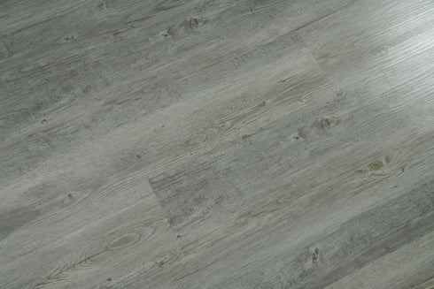 Elegant Lighting Legacy Luxury Vinyl Flooring 7 x 48 x 7mm 20 mil in Ash Grey in Ash Gray Finish Model: LVFGRY03-7-7-V2