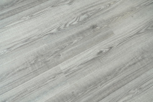 Elegant Lighting Legacy Luxury Vinyl Flooring 7 x 48 x 7mm 20 mil in Fossil oak Grey in Fossil Oak Gray Finish Model: LVFGRY01-7-7-V2
