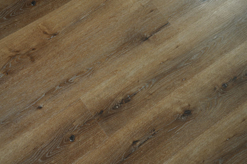 Elegant Lighting Legacy Luxury Vinyl Flooring 7 x 48 x 7mm 20 mil in Hickory Oak Model: LVFOAK05-7-7-V2