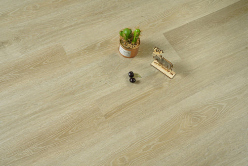 Elegant Lighting Legacy Luxury Vinyl Flooring 7 x 48 x 7mm 20 mil in Honey oak Model: LVFOAK01-7-7-V2
