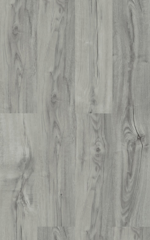 Elegant Lighting Legacy Luxury Vinyl Flooring 7 x 48 x 7mm 20 mil in Weathered Grey in Weathered Gray Finish Model: LVFGRY02-7-7-V2