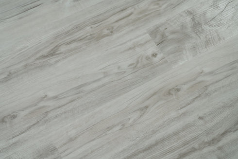Elegant Lighting Legacy Luxury Vinyl Flooring 7 x 48 x 7mm 20 mil in Weathered Grey in Weathered Gray Finish Model: LVFGRY02-7-7-V2