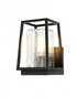 Elegant Lighting Lehigh 7 inch Outdoor Pendant in Black Model: OD359W10BK