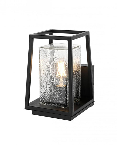 Elegant Lighting Lehigh 7 inch Outdoor Pendant in Black Model: OD359W10BK