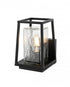 Elegant Lighting Lehigh 7 inch Outdoor Pendant in Black Model: OD359W10BK