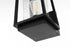 Elegant Lighting Lehigh 7 inch Outdoor Pendant in Black Model: OD359W11BK