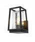 Elegant Lighting Lehigh 7 inch Outdoor Pendant in Black Model: OD359W11BK