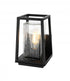 Elegant Lighting Lehigh 7 inch Outdoor Pendant in Black Model: OD359W11BK