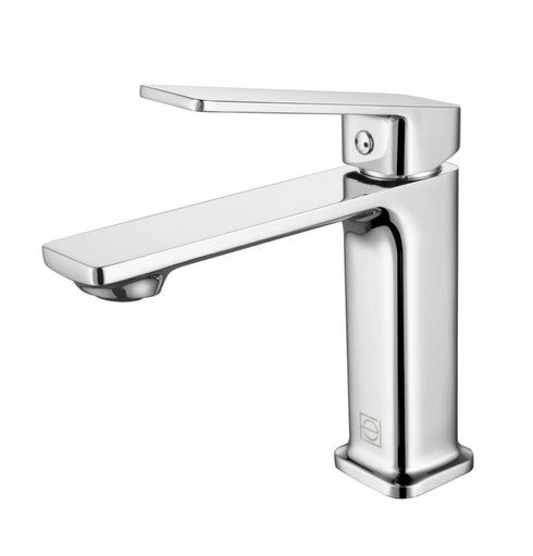 Elegant Lighting Lena Single Hole Single Handle Bathroom Faucet in Brushed Gold Model: FAV-1004BGD
