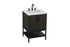 Elegant Lighting Lennox Vanity Cabinet 2Dr 24 Inch x22 Inch x34 Inch in Mocha Brown Model: VF60724MMB