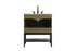Elegant Lighting Lennox Vanity Cabinet 2Dr 30 Inch x22 Inch x34 Inch in Chestnut Brown Model: VF60730MCB