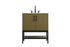 Elegant Lighting Lennox Vanity Cabinet 2Dr 30 Inch x22 Inch x34 Inch in Chestnut Brown Model: VF60730MCB