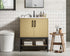Elegant Lighting Lennox Vanity Cabinet 2Dr 30 Inch x22 Inch x34 Inch in Honey Brown Model: VF60730MHB
