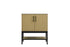 Elegant Lighting Lennox Vanity Cabinet 2Dr 30 Inch x22 Inch x34 Inch in Honey Brown Model: VF60730MHB
