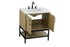 Elegant Lighting Lennox Vanity Cabinet 2Dr 30 Inch x22 Inch x34 Inch in Honey Brown Model: VF60730MHB
