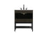 Elegant Lighting Lennox Vanity Cabinet 2Dr 30 Inch x22 Inch x34 Inch in Mocha Brown Model: VF60730MMB