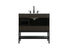 Elegant Lighting Lennox Vanity Cabinet 2Dr2Dw 36 Inch x22 Inch x34 Inch in Mocha Brown Model: VF60736MMB