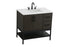 Elegant Lighting Lennox Vanity Cabinet 2Dr2Dw 36 Inch x22 Inch x34 Inch in Mocha Brown Model: VF60736MMB