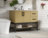 Elegant Lighting Lennox Vanity Cabinet 2Dr2Dw 42 Inch x22 Inch x34 Inch in Honey Brown Model: VF60742MHB