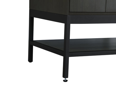 Elegant Lighting Lennox Vanity Cabinet 2Dr2Dw 42 Inch x22 Inch x34 Inch in Mocha Brown Model: VF60742MMB