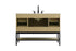 Elegant Lighting Lennox Vanity Cabinet 2Dr4Dw 48 Inch x22 Inch x34 Inch in Honey Brown Model: VF60748MHB