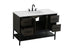 Elegant Lighting Lennox Vanity Cabinet 2Dr4Dw 48 Inch x22 Inch x34 Inch in Mocha Brown Model: VF60748MMB