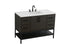Elegant Lighting Lennox Vanity Cabinet 2Dr4Dw 48 Inch x22 Inch x34 Inch in Mocha Brown Model: VF60748MMB