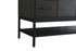 Elegant Lighting Lennox Vanity Cabinet 2Dr4Dw 54 Inch x22 Inch x34 Inch in Mocha Brown Model: VF60754MMB