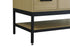 Elegant Lighting Lennox Vanity Cabinet 2Dr4Dw 60 Inch x22 Inch x34 Inch in Honey Brown Model: VF60760MHB