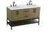 Elegant Lighting Lennox Vanity Cabinet 4Dr2Dw 54 Inch x22 Inch x34 Inch in Chestnut Brown Model: VF60754DMCB